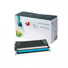 Réusinée Lexmark C5220CS Cyan EcoTone (HDRQ)